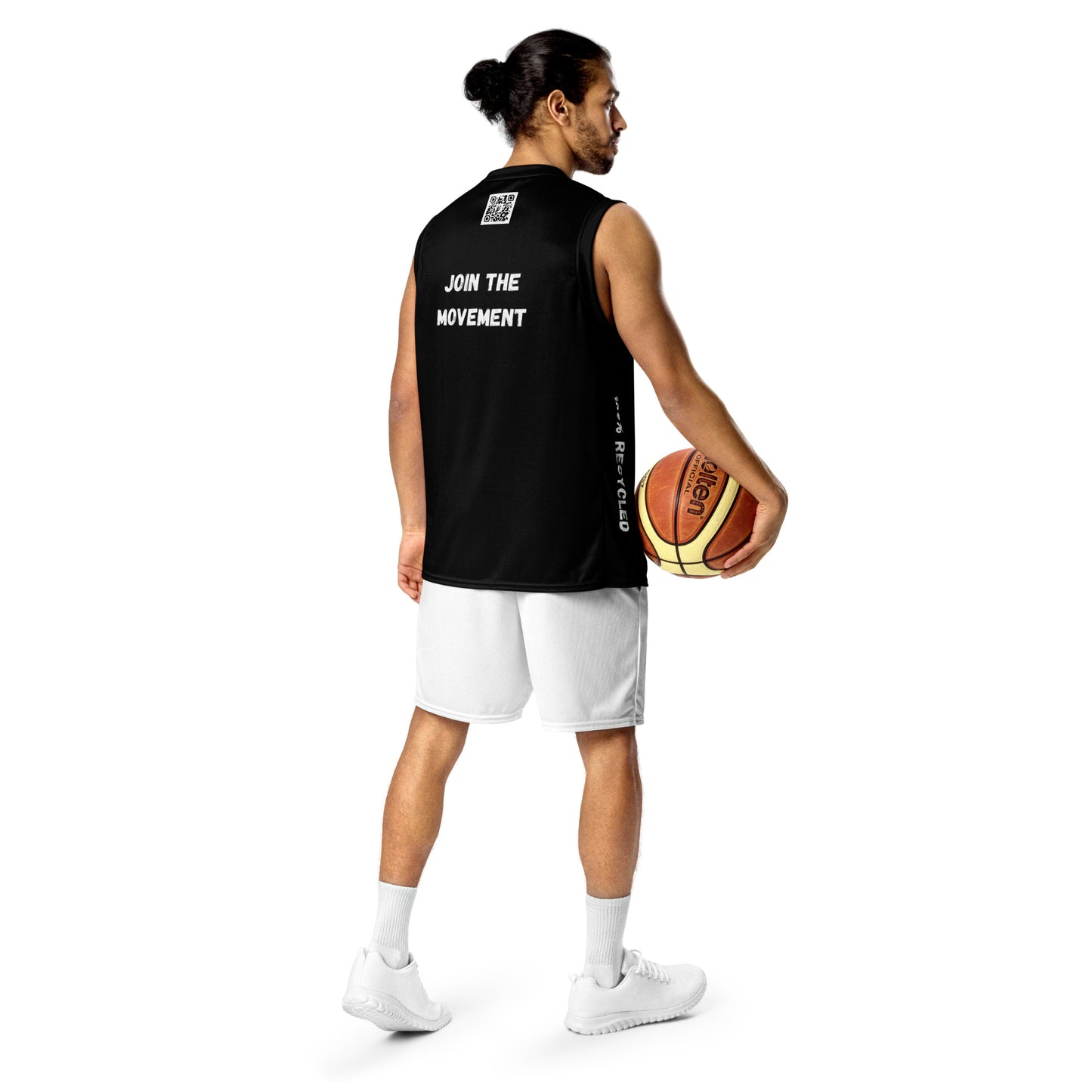 I Can Change The World - Black Recycled Unisex Sleeveless Jersey
