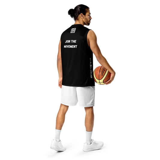 I Can Change The World - Black Recycled Unisex Sleeveless Jersey