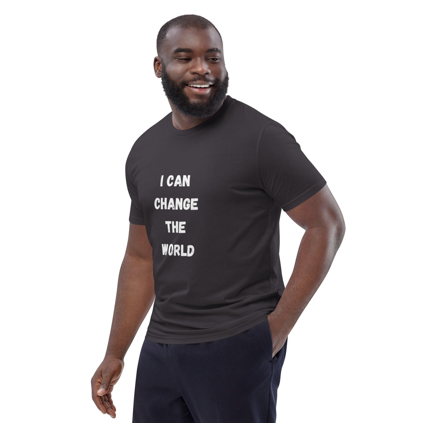 I Can Change The World - Multiple Colors Ecoconscious Unisex Organic Cotton T-Shirt