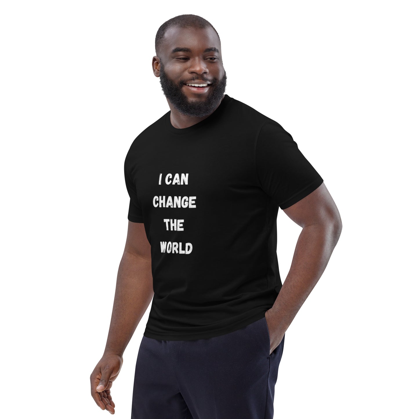 I Can Change The World - Multiple Colors Ecoconscious Unisex Organic Cotton T-Shirt
