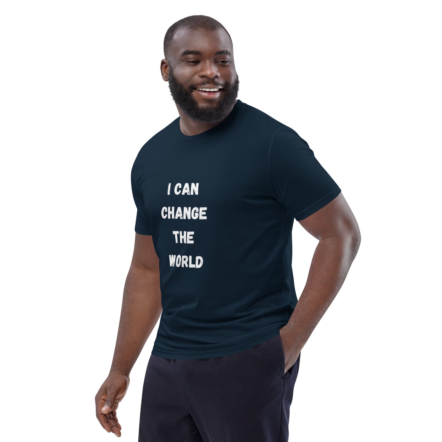 I Can Change The World - Multiple Colors Ecoconscious Unisex Organic Cotton T-Shirt
