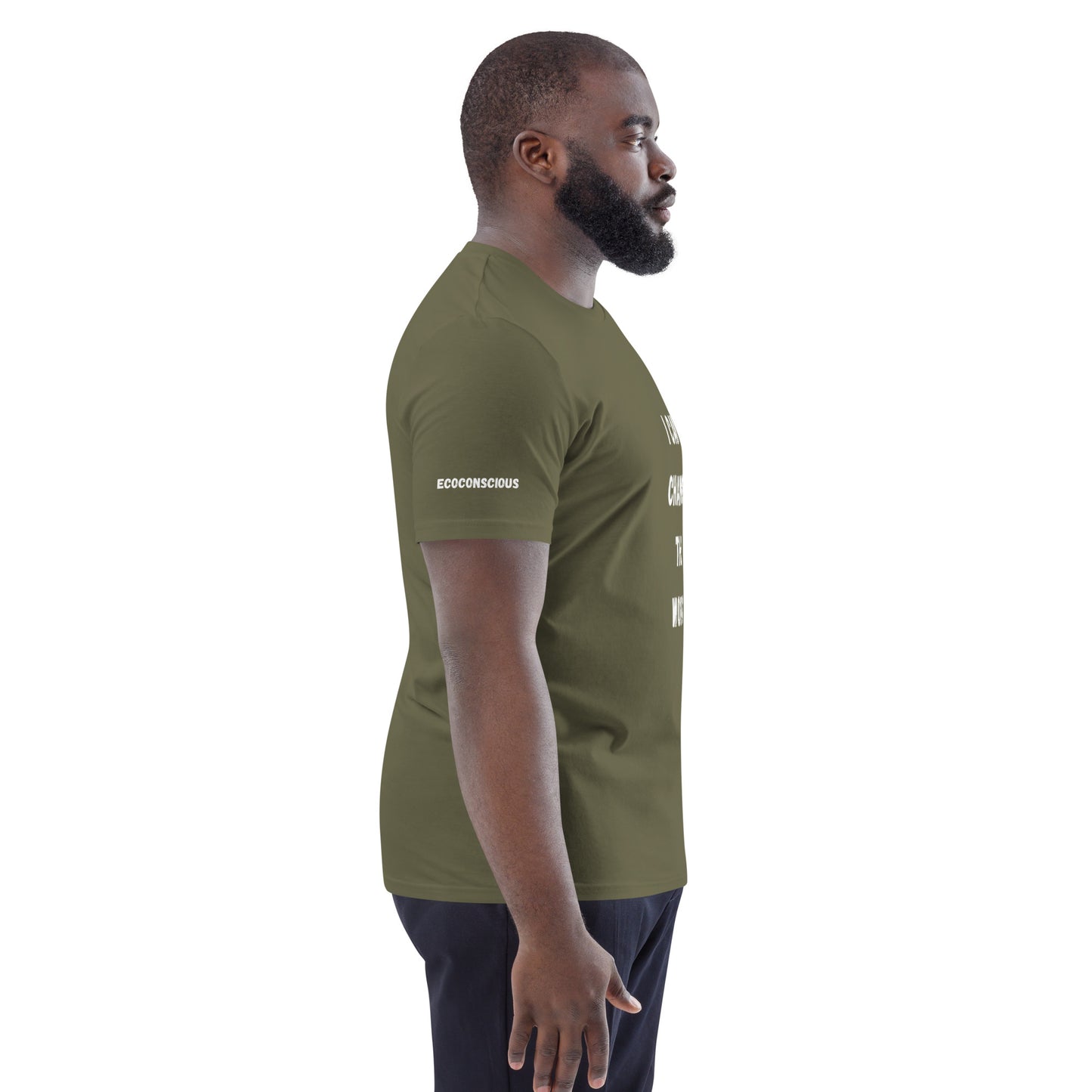 I Can Change The World - Multiple Colors Ecoconscious Unisex Organic Cotton T-Shirt