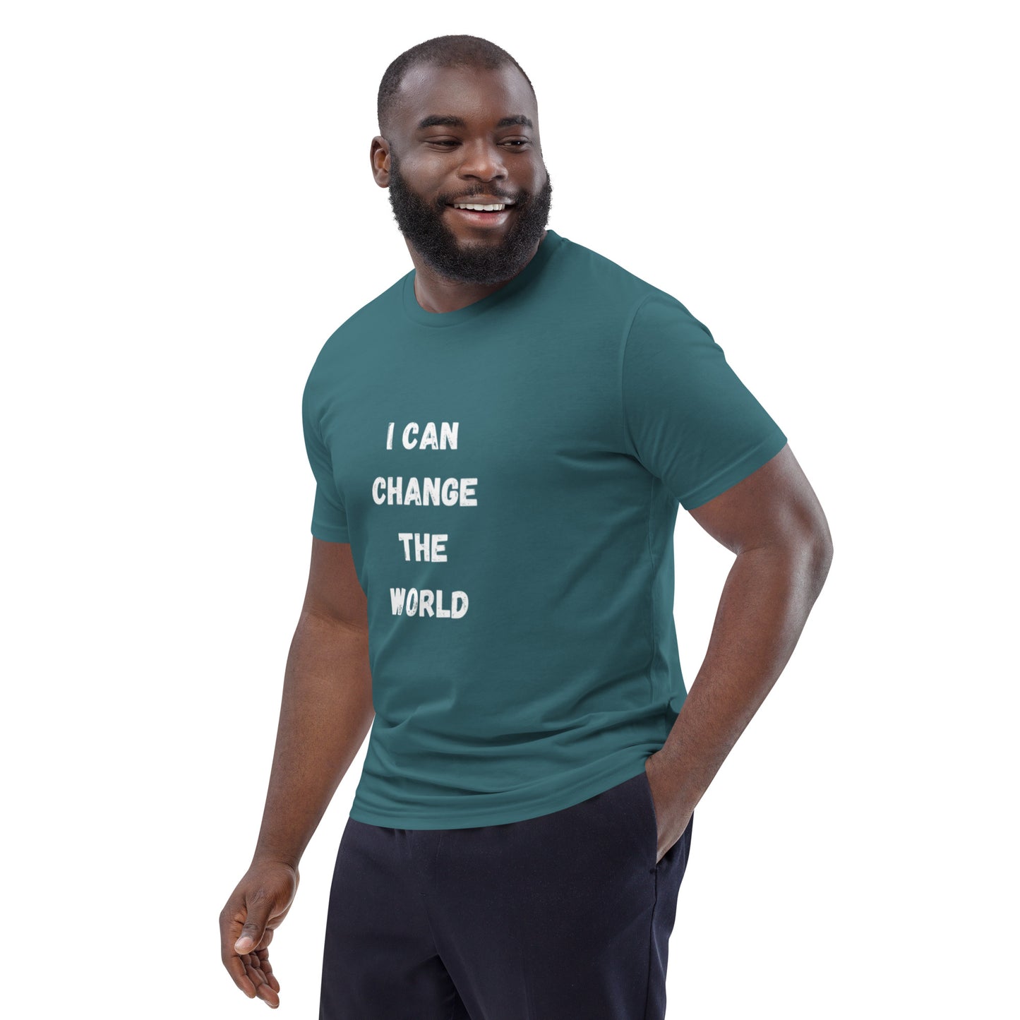 I Can Change The World - Multiple Colors Ecoconscious Unisex Organic Cotton T-Shirt